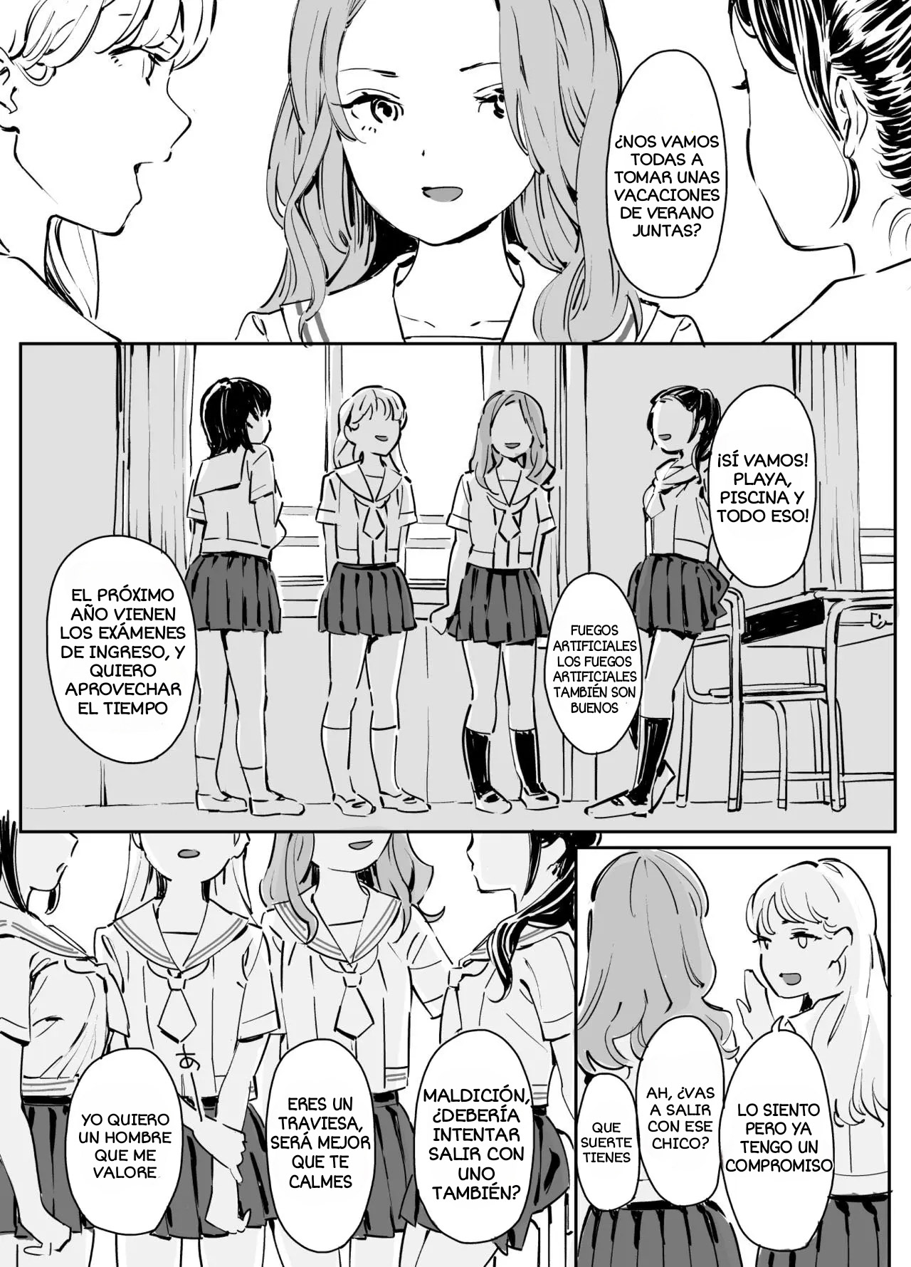 Kanojo no Binetsu to Boku no Hotobori | Su Fiebre y Mi Calor page 2 full