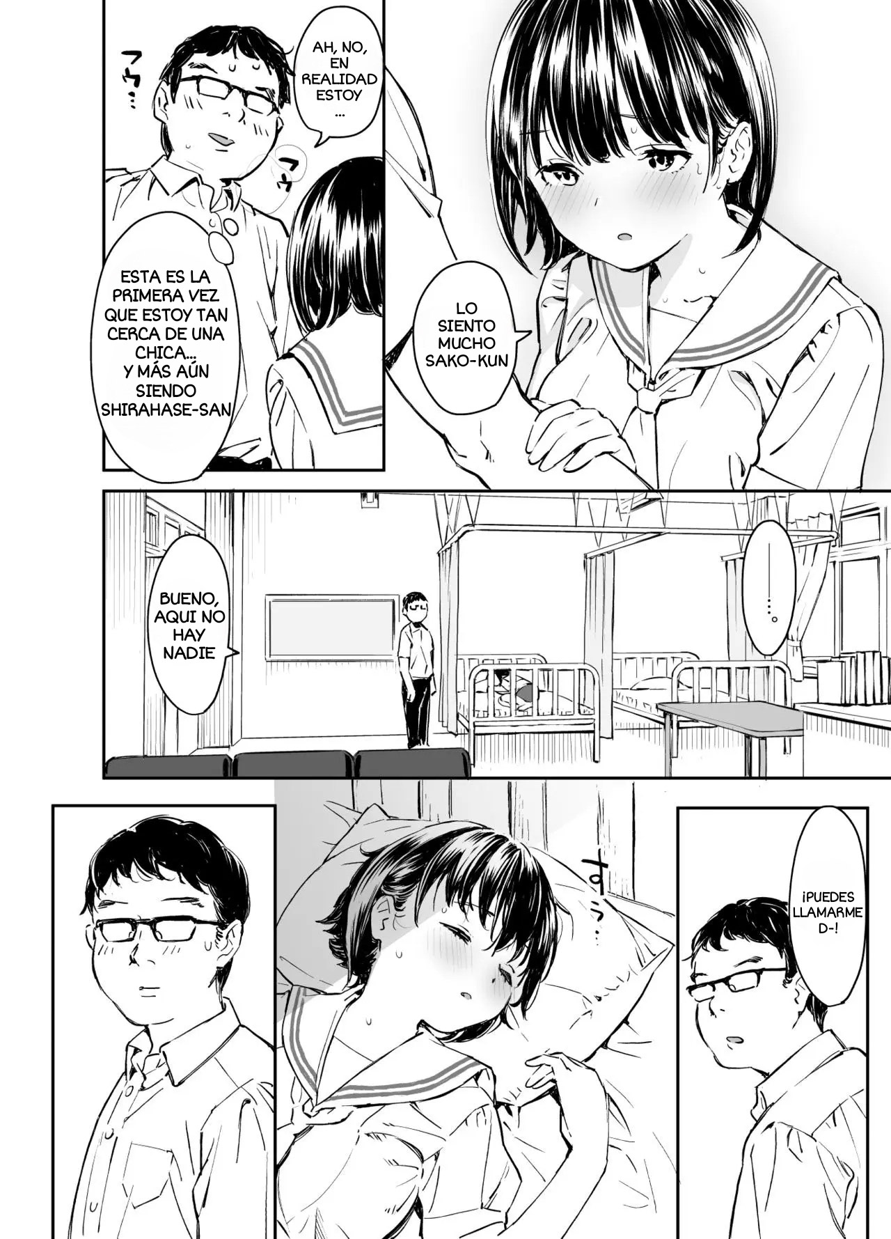 Kanojo no Binetsu to Boku no Hotobori | Su Fiebre y Mi Calor page 7 full