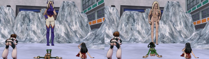 Mt lady teaches froppy, uraraka and momo a lesson the hard way page 1 full