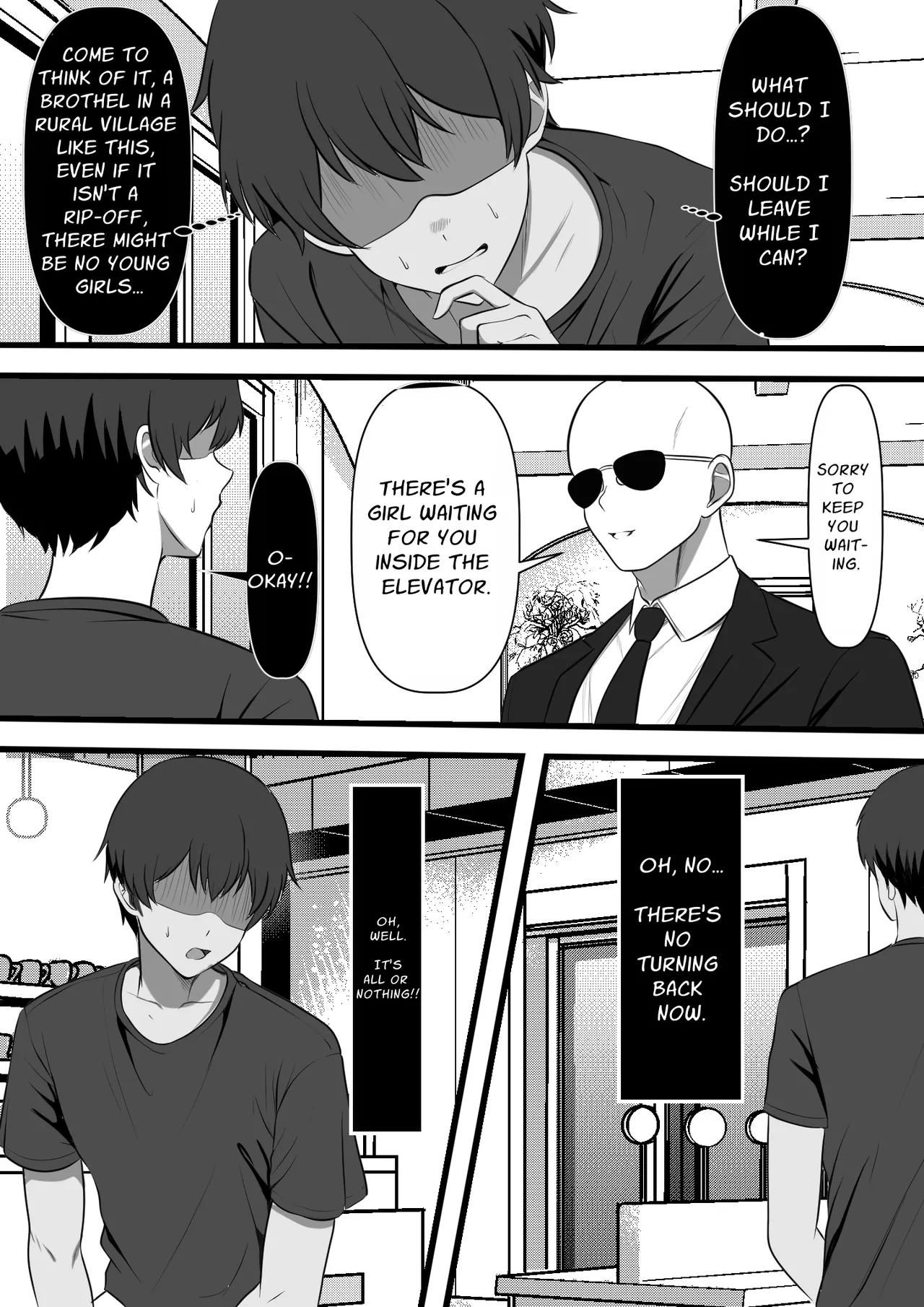 Mura ni Ikken-dake no Fuuzokuden ni Ittara Osananajimi no Hahaoyashika Inakatta no Daga | When I Went To The One And Only Brothel In Town, My Friend's Mother Was The Only Prostitute There page 11 full