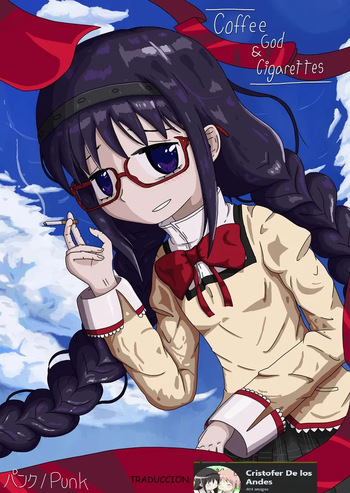 Mahou Shoujo Madoka★Magica - Coffee God and Cigarettes (Doujinshi) パンク / Punk (Traduccion:CristoferDeLosAndes) cover