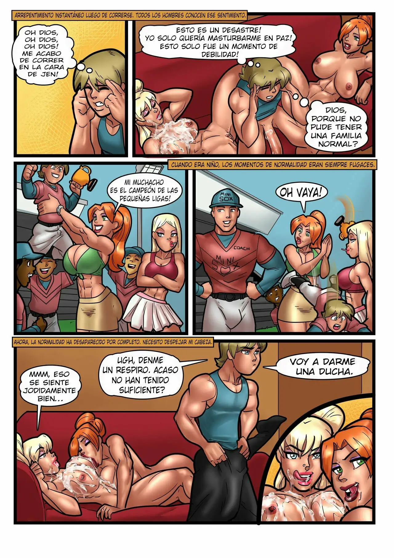 Mi Madre & Hermana son unas Putas Obsesionadas con el Tamaño del 1 al 4 page 12 full