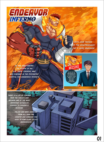 [Robert Silva] ENDEAVOR - INFERNO cover