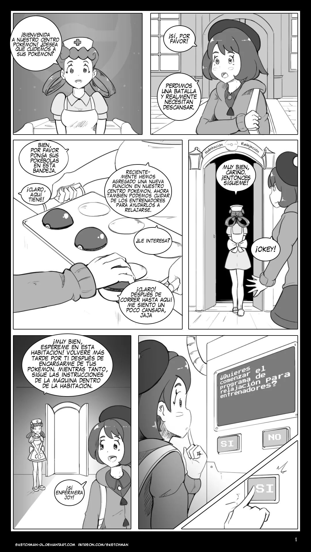 Evil Nanny Joy page 1 full