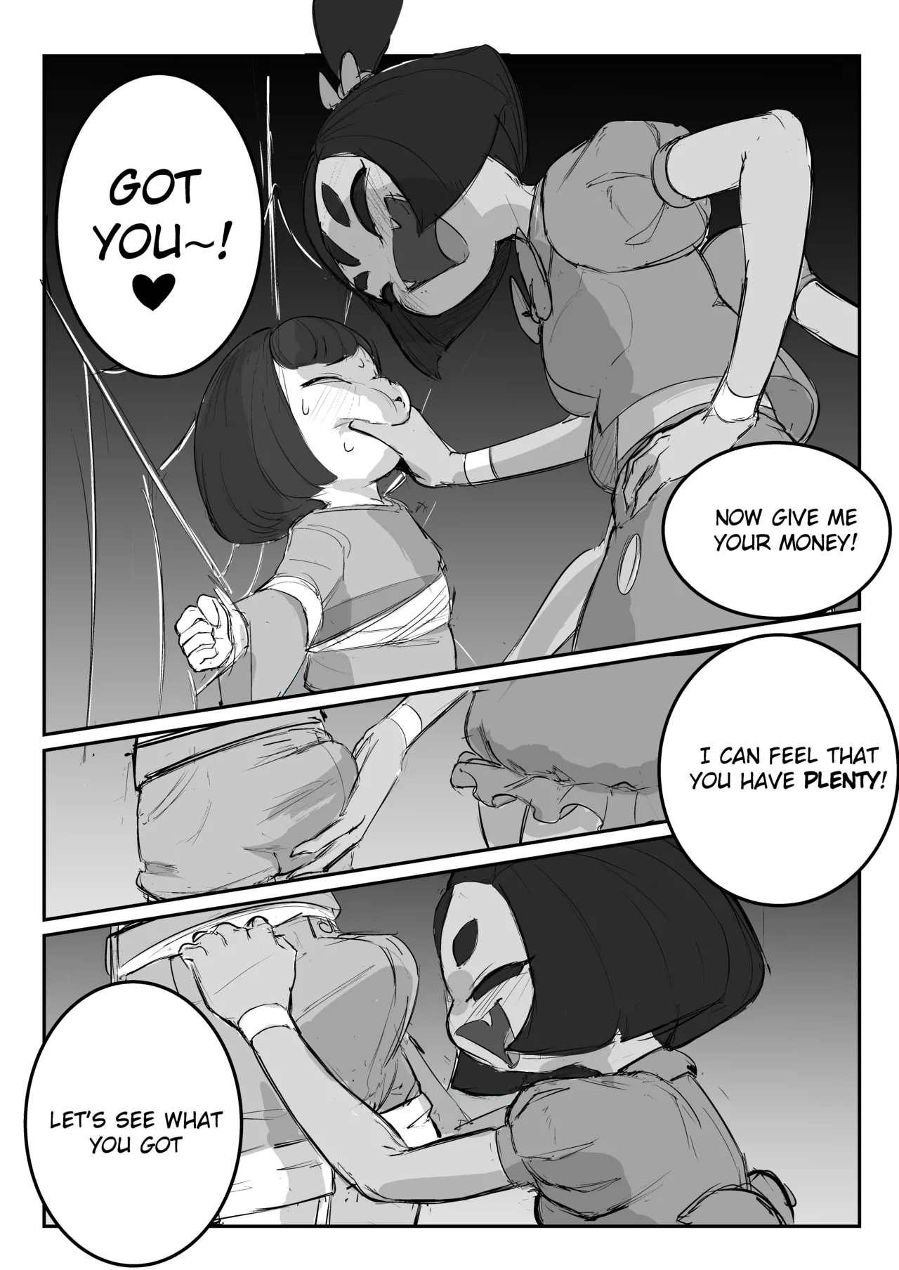Caught in Her Web page 3 full