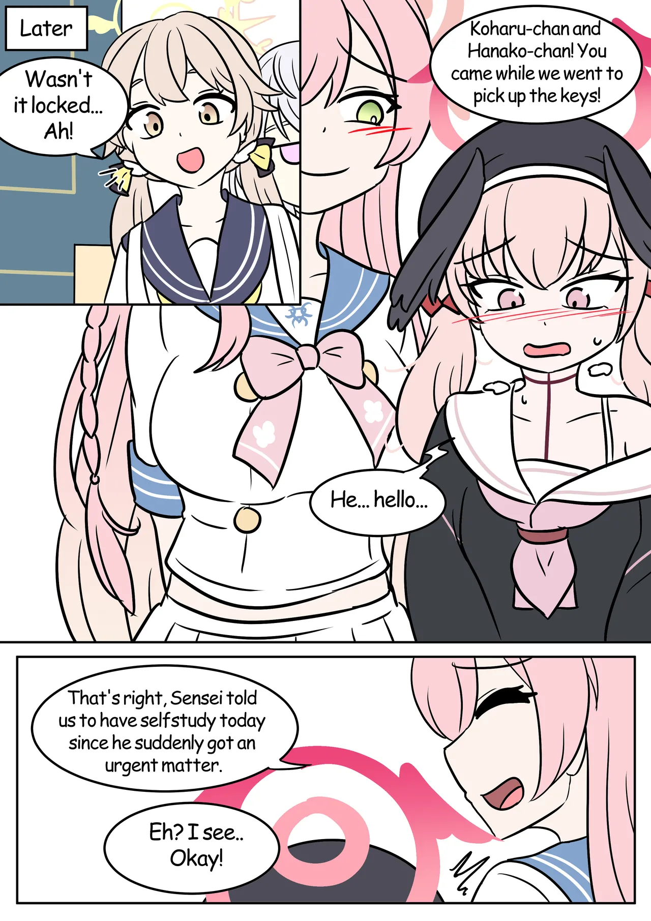 Hanako's wish page 11 full