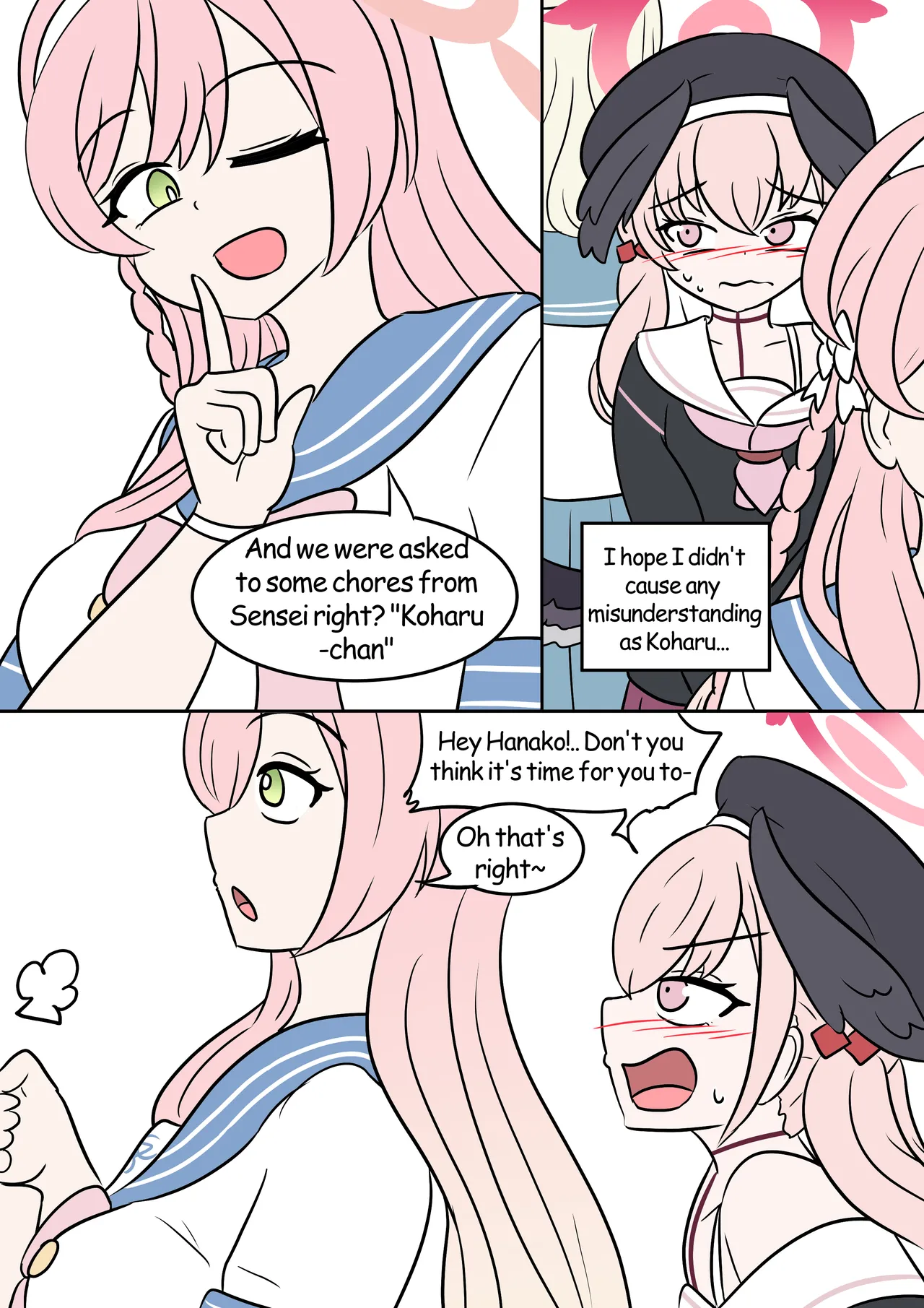 Hanako's wish page 12 full
