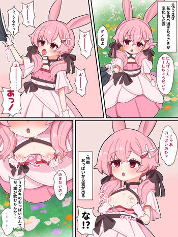 うさ授乳手コキ cover
