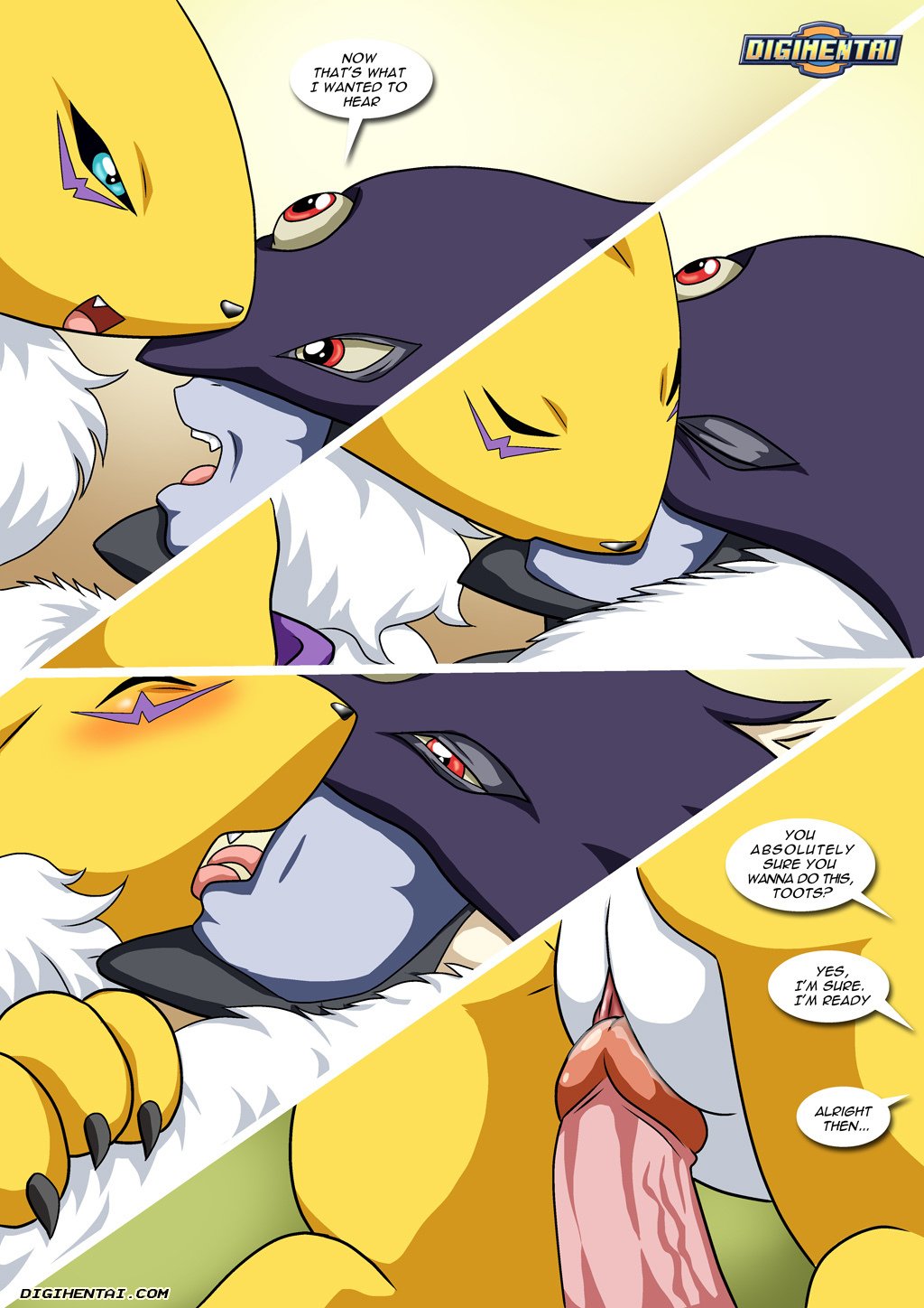 Renamon´s Firts Time page 11 full