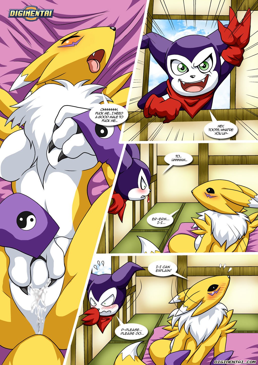Renamon´s Firts Time page 3 full