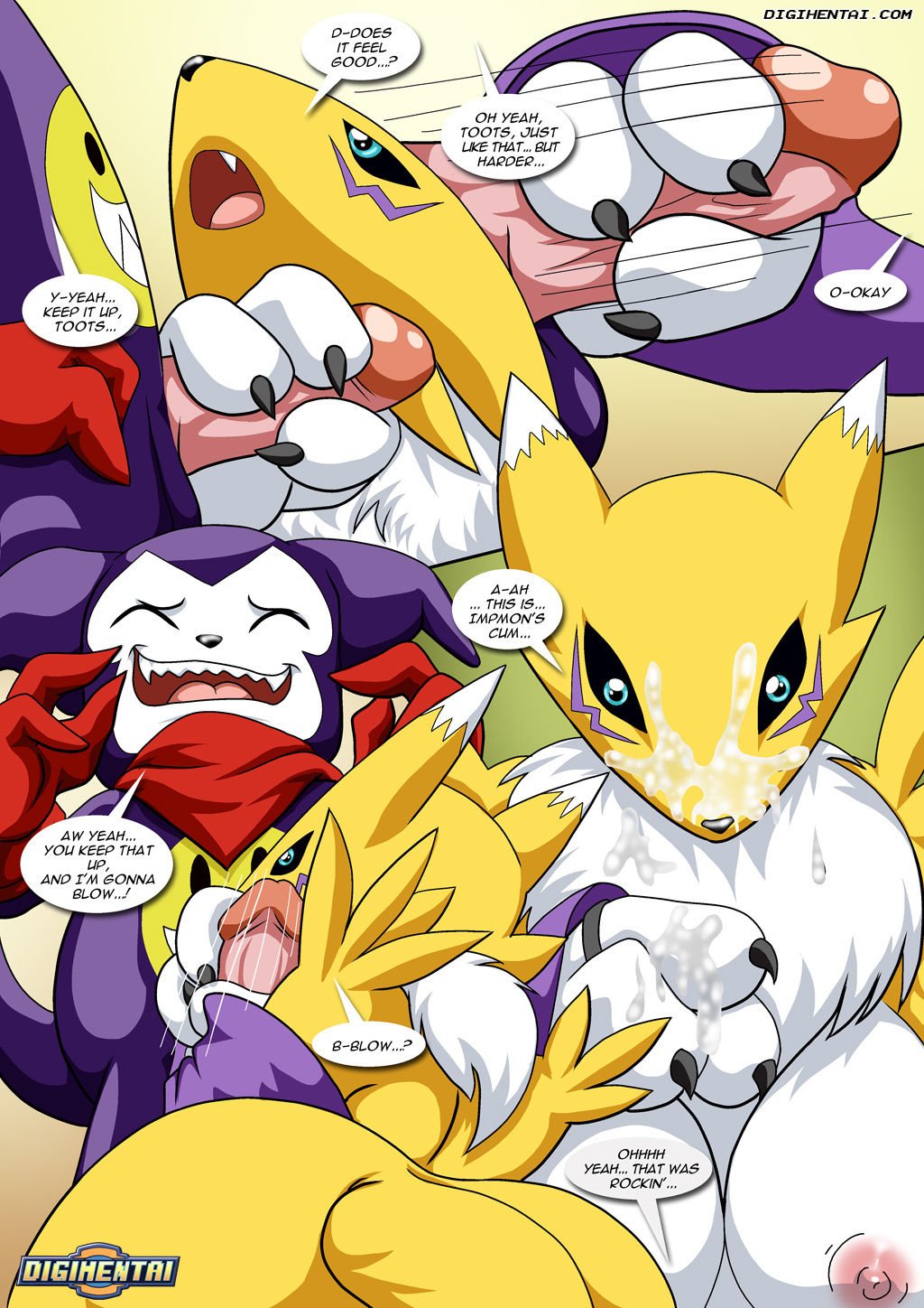 Renamon´s Firts Time page 5 full