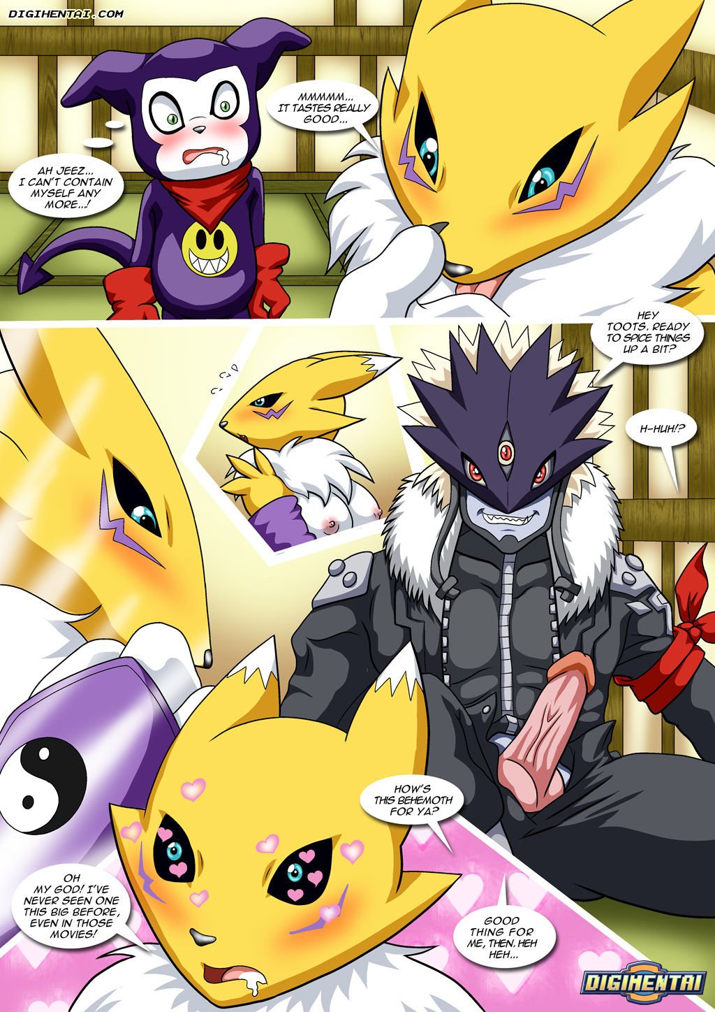 Renamon´s Firts Time page 6 full