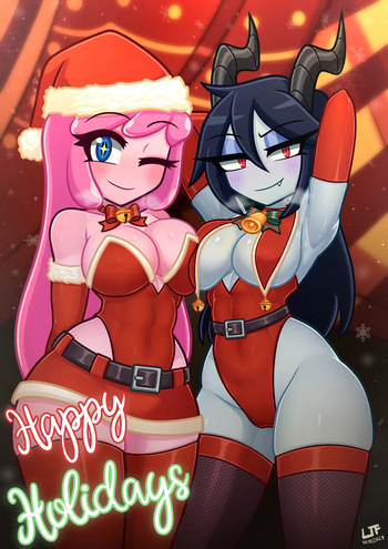 [Lezaki] Princess Bubblegum & Marceline's christmas present (Adventure Time) cover