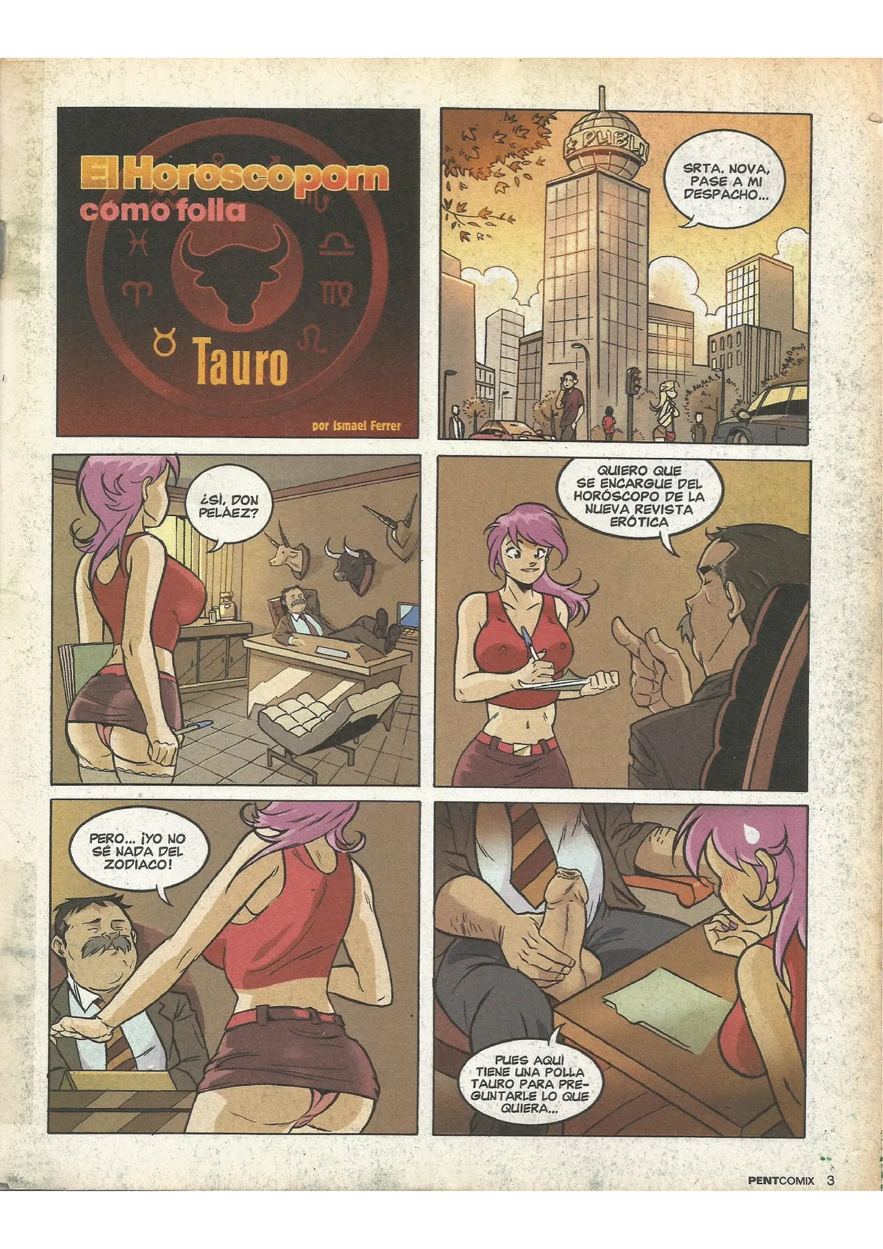 Penthouse Comix #90 page 3 full