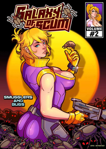 Galaxy of Scum 2 - Smugglers and bugs - French cover