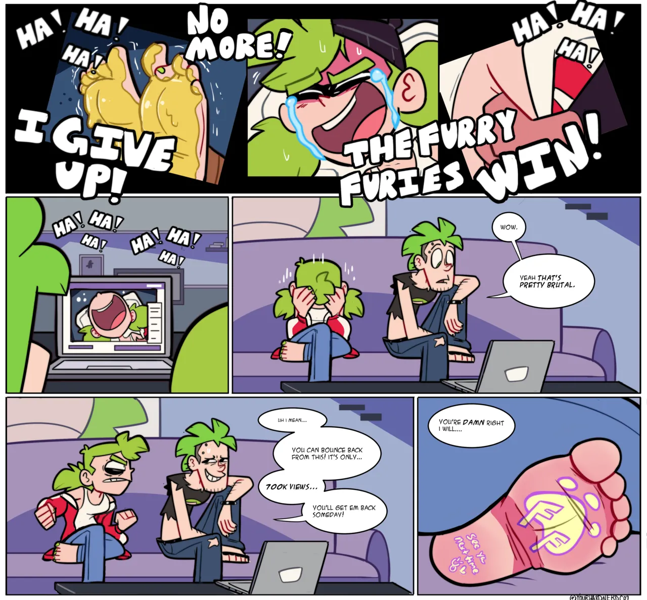 Yourhardnerdcollectr - Livestream Laughter page 12 full