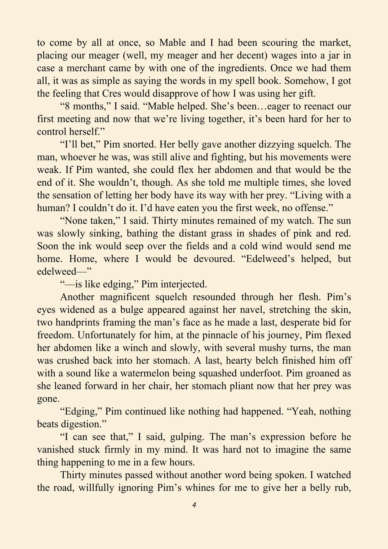 Stuck in another world where all the girls want to fuck and eat me 6.5 page 9 full