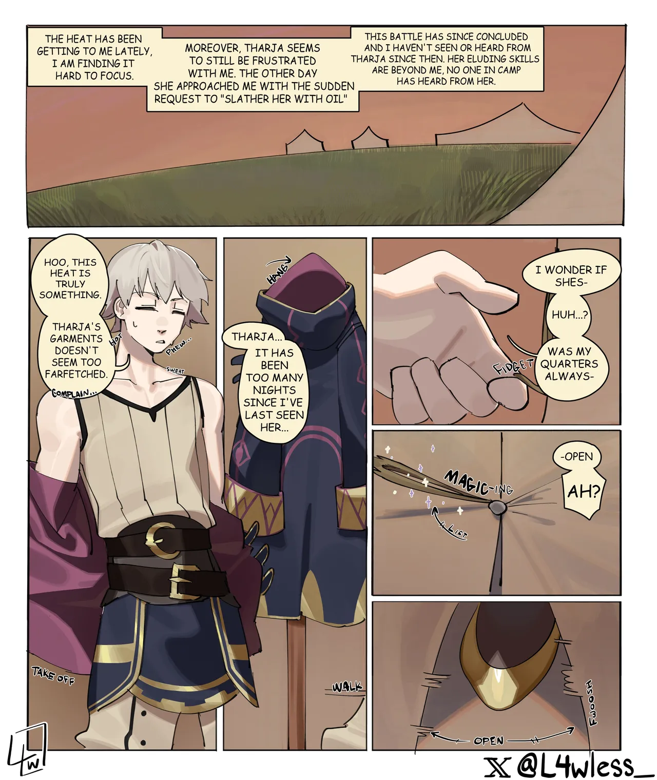 Getting Oiled Up! page 3 full