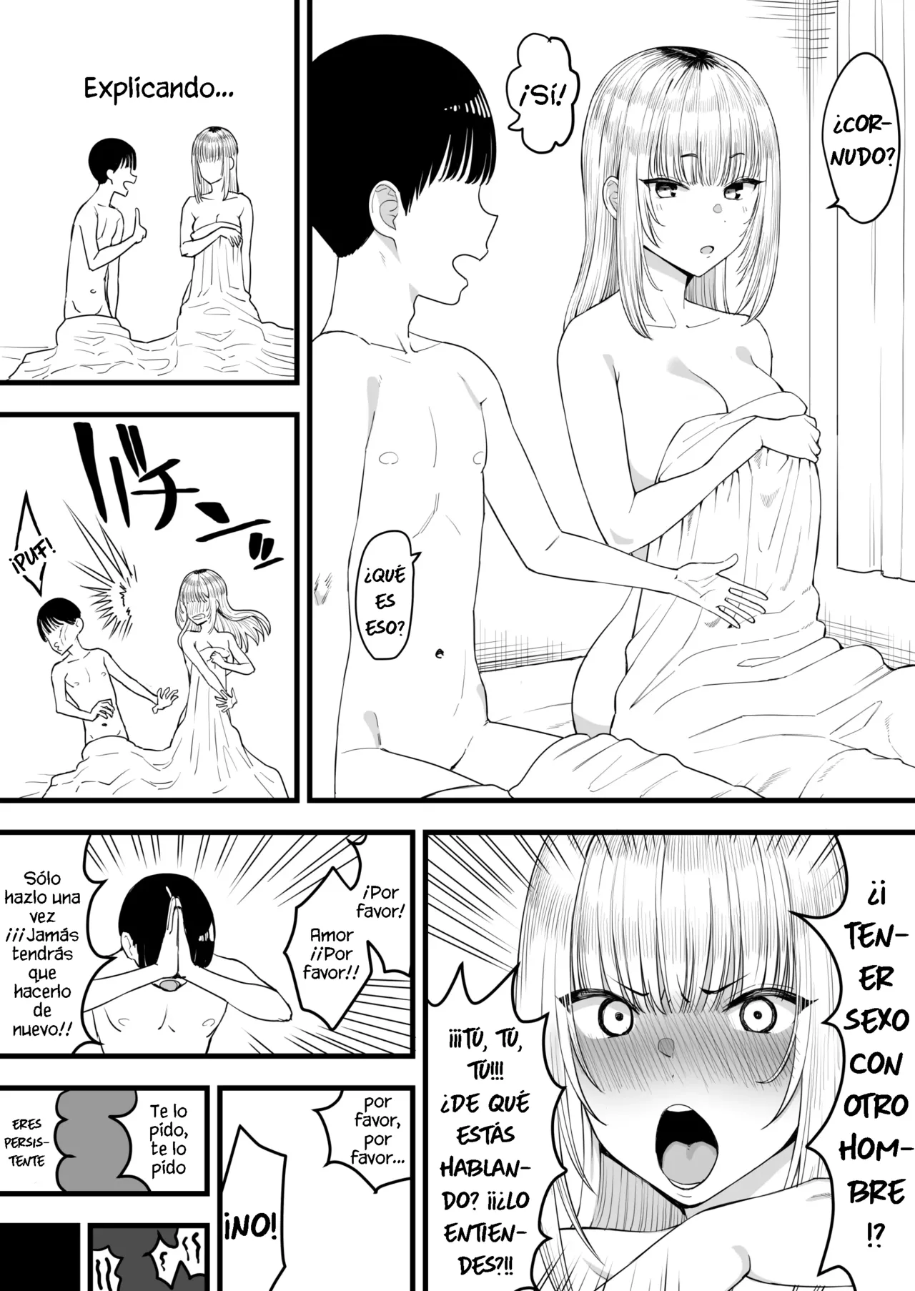 Netorase, Tsuyoi Kanojo wa Yarichin ni Ochiru | Cornudo, una novia fuerte se enamora de un playboy page 2 full